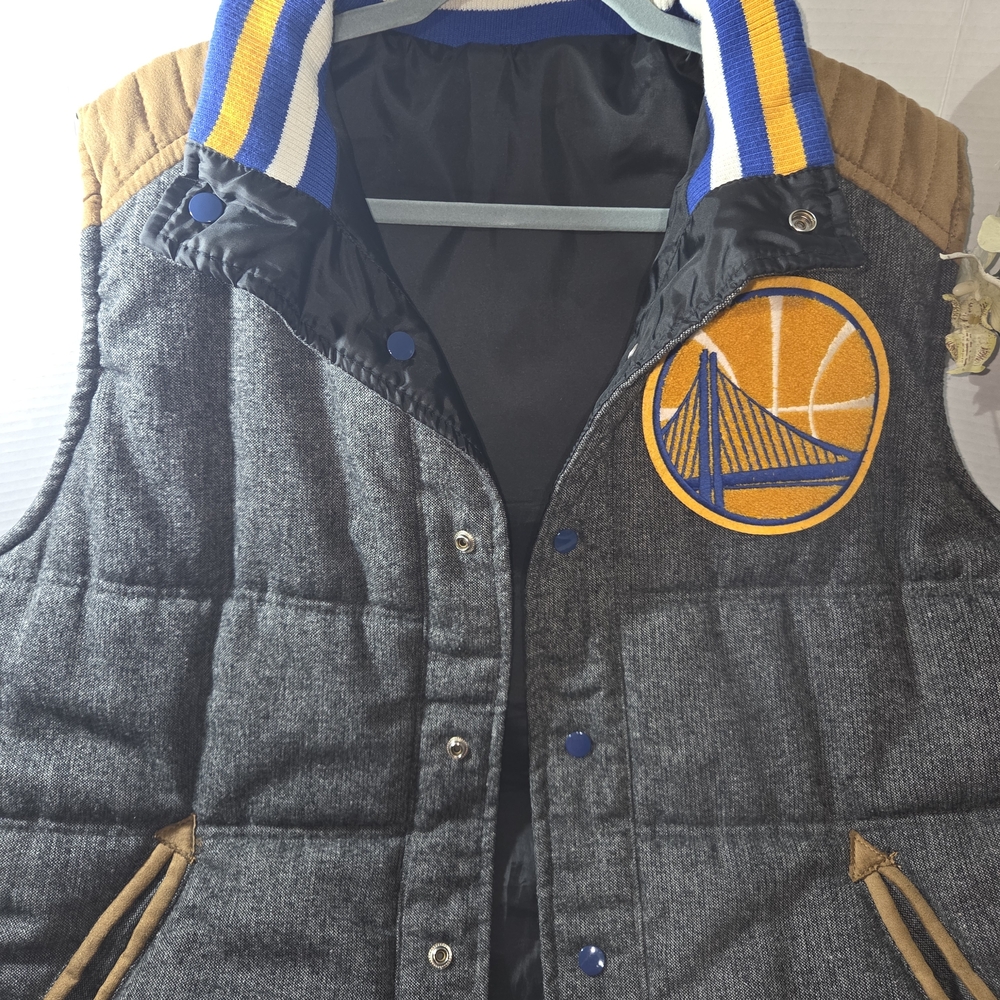 Golden State Warriors 2014 Legency Reversible Men Vest , Size XL - Picture 3 of 9